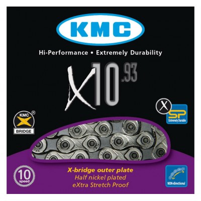 Ketting KMC X10.93 10 speed Ketting KMC X10.93 10 speed