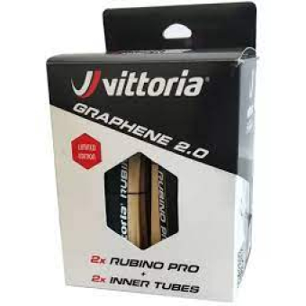 Vittoria Rubino Pro 2 Pack (lichte wang) Incl binnenbanden