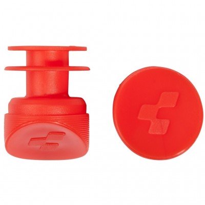 Cube bar end plugs rood